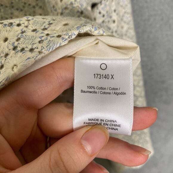 Anthropologie Dolan left coast crotchet full zip Rossi moto jacket pockets M - Picture 6 of 12